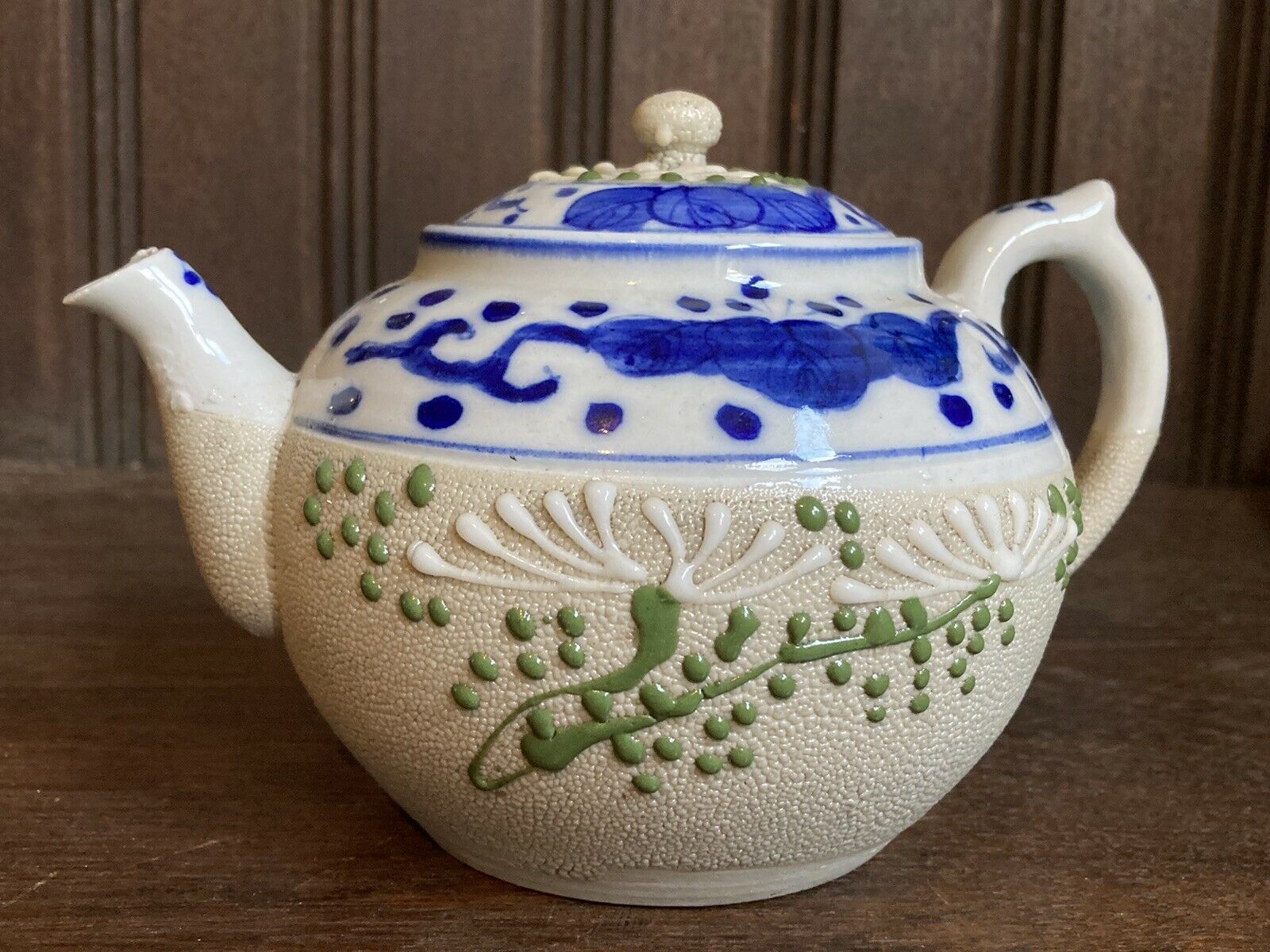 Old Japanese Large Porcelain Teapot with strainer Tea Ceremony