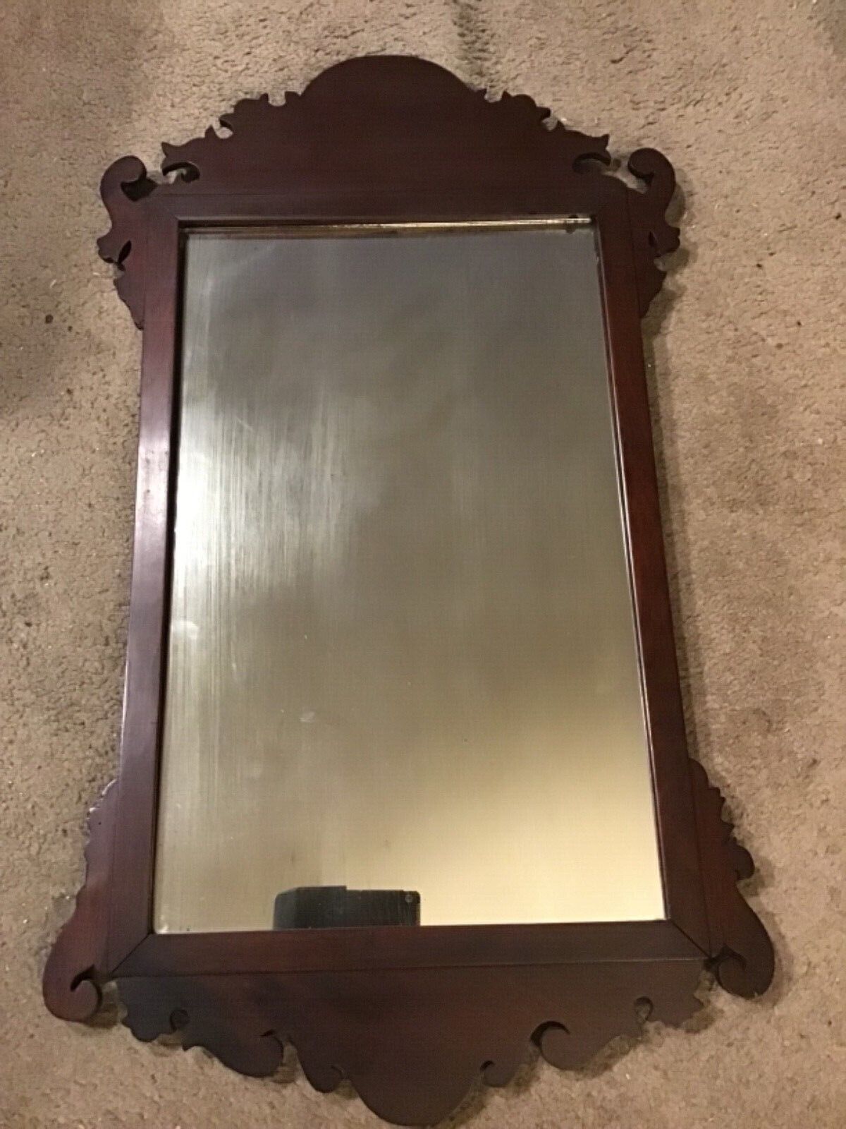 19 th century chippendale mirror