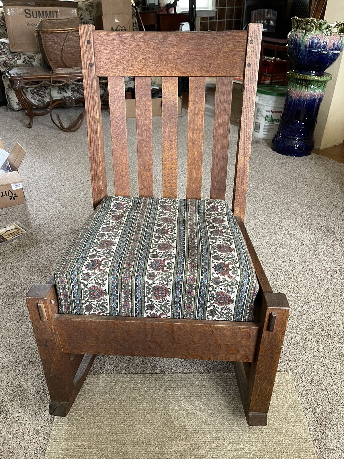 stickley limbert Harden arts and crafts mission oak rocking chair