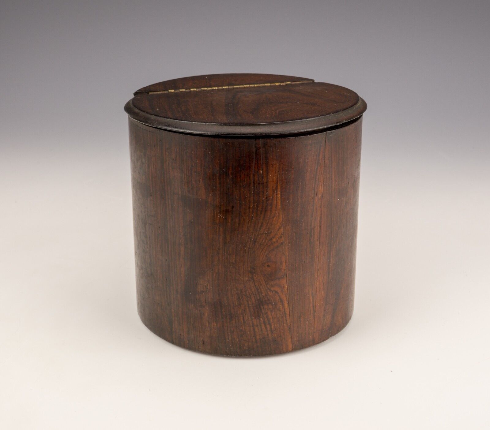 Antique Rosewood Tea Caddy - Early!