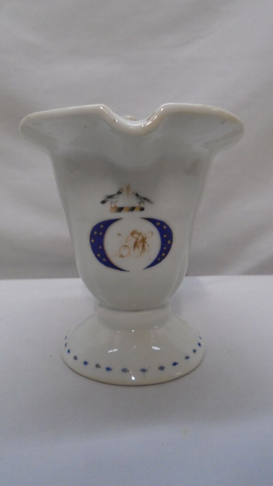 Early Chinese Export Marriage Armorial Helmet Cream Pitcher