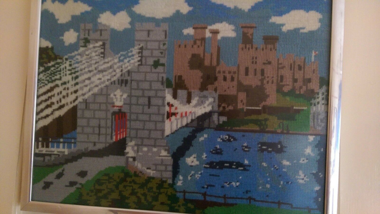 Fabulous Limited Edition Fabulous Collectable Conway Castle Tapestry 20" x 16"