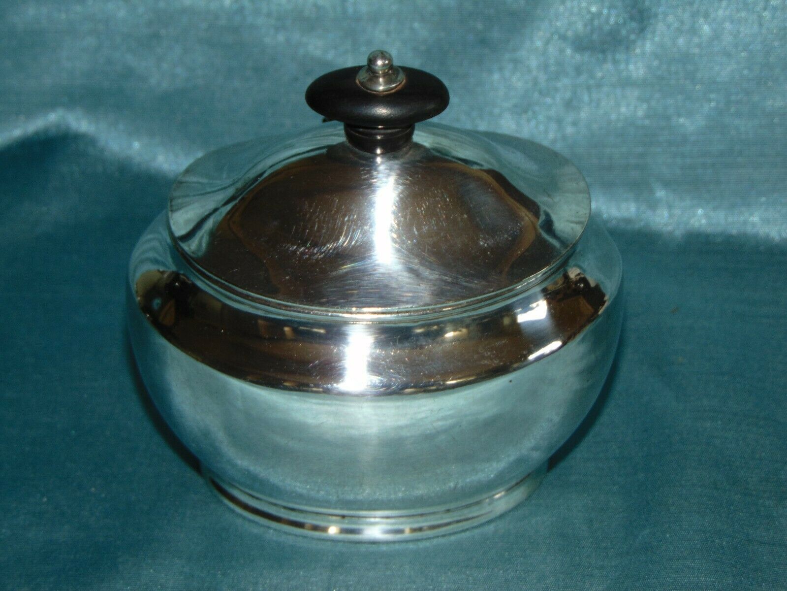 Antique Silver Plate Tea Caddy William Hutton Sheffield - McMillan Aberdeen Ltd