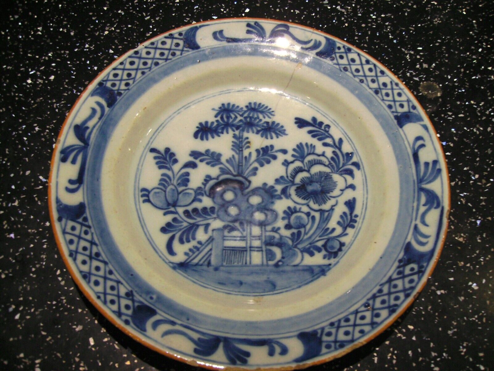 18th/19th Antique Delft plate