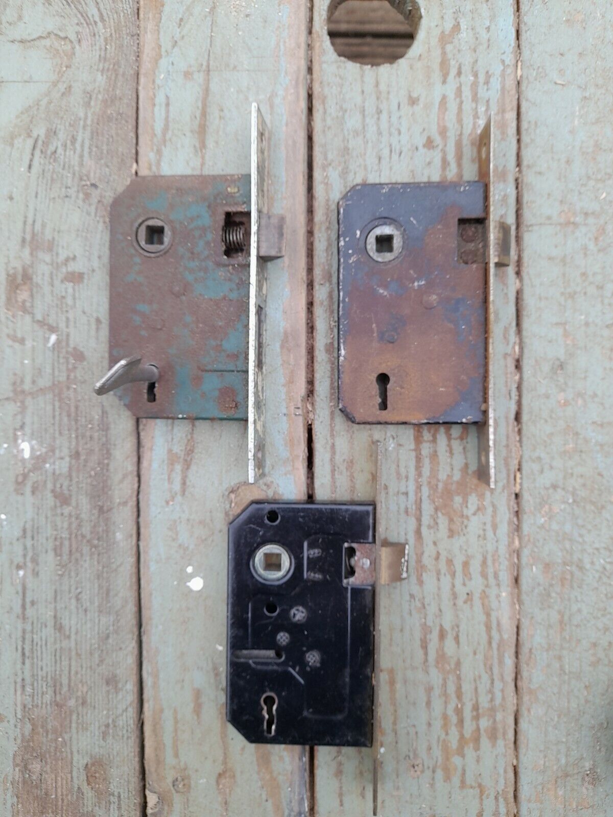Antique Valuations: Vintage Antique Reclaimed Door Mortice locks x 3