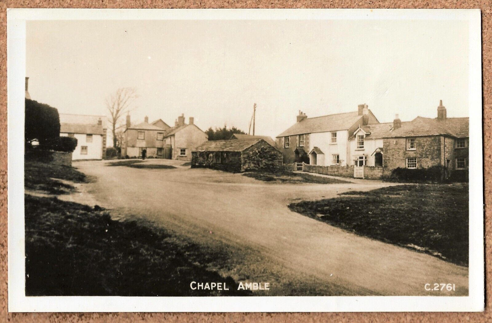 RP Chapel Amble Wadebridge George Ellis real photo service St Kew Cornwall