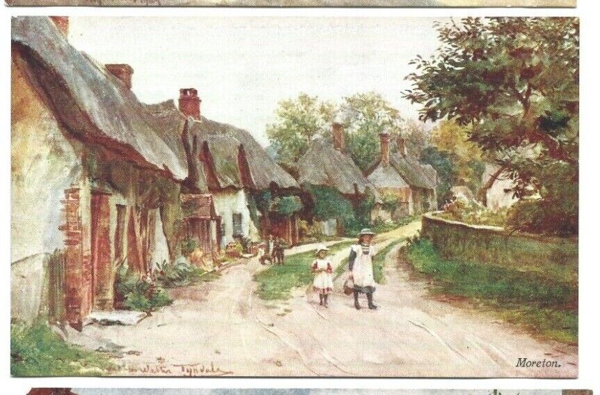 Artist Drawn Service of Moreton, Dorset By Walter Tynedale..