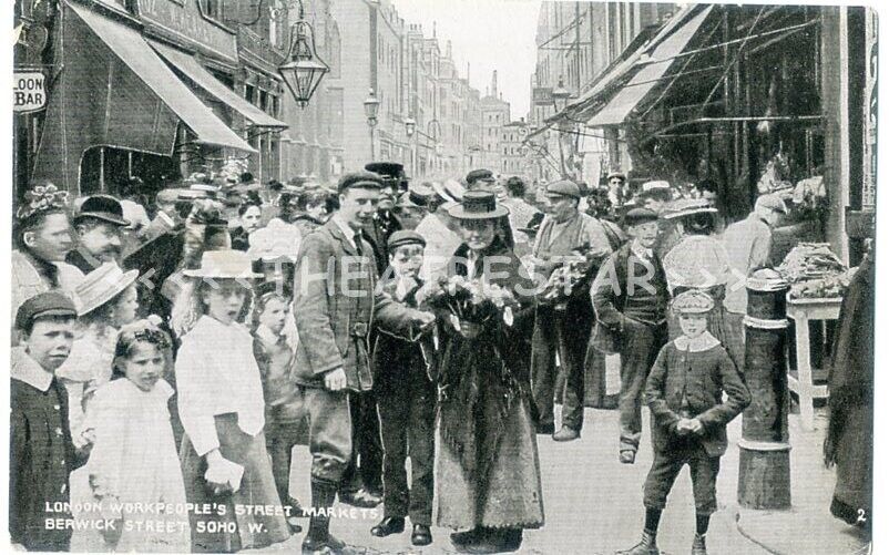 SOHO Berwick Street MARKET London W1