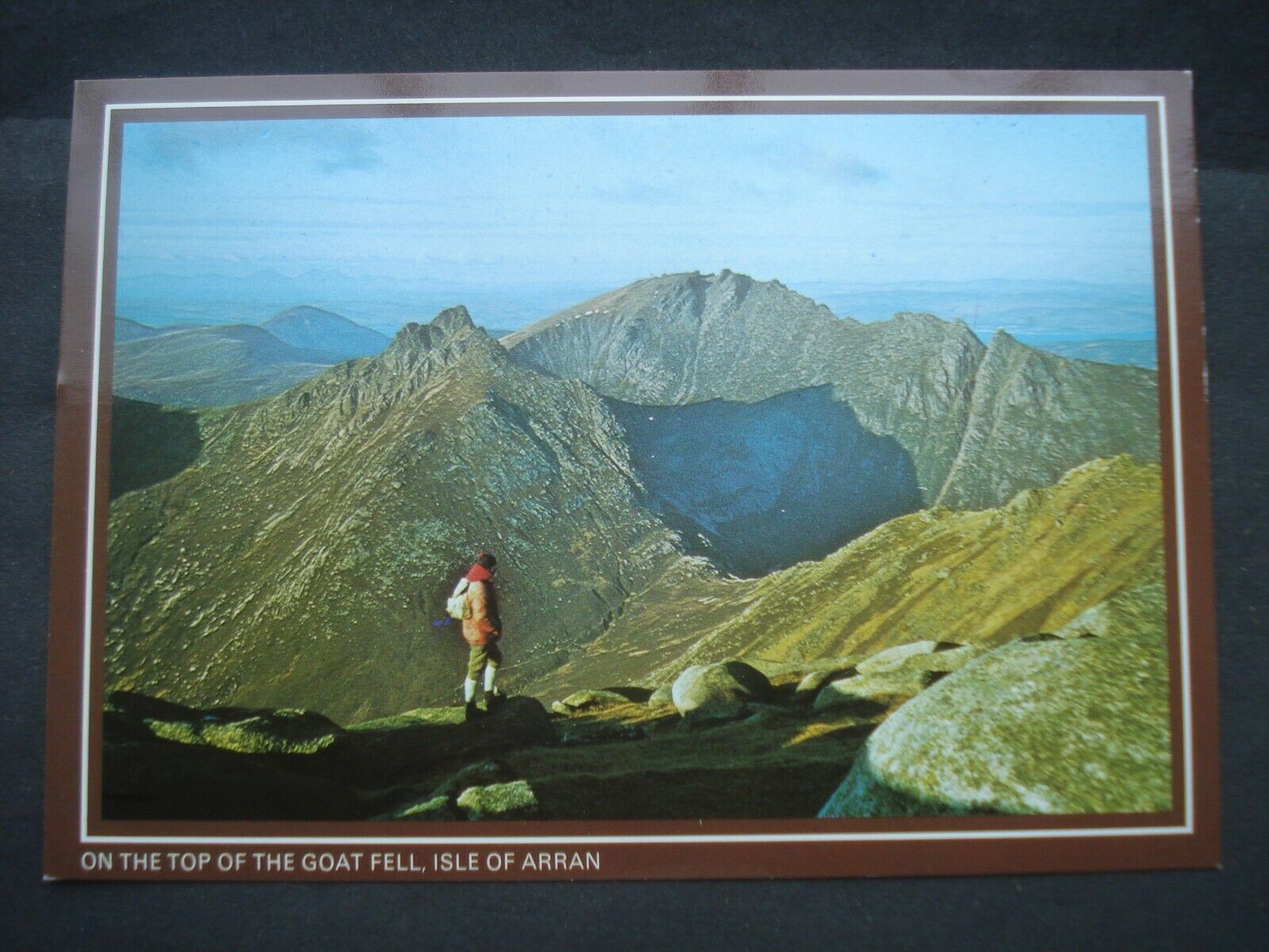 House Clearance - Unused Colour Post Card Goat Fell, Isle of Arran