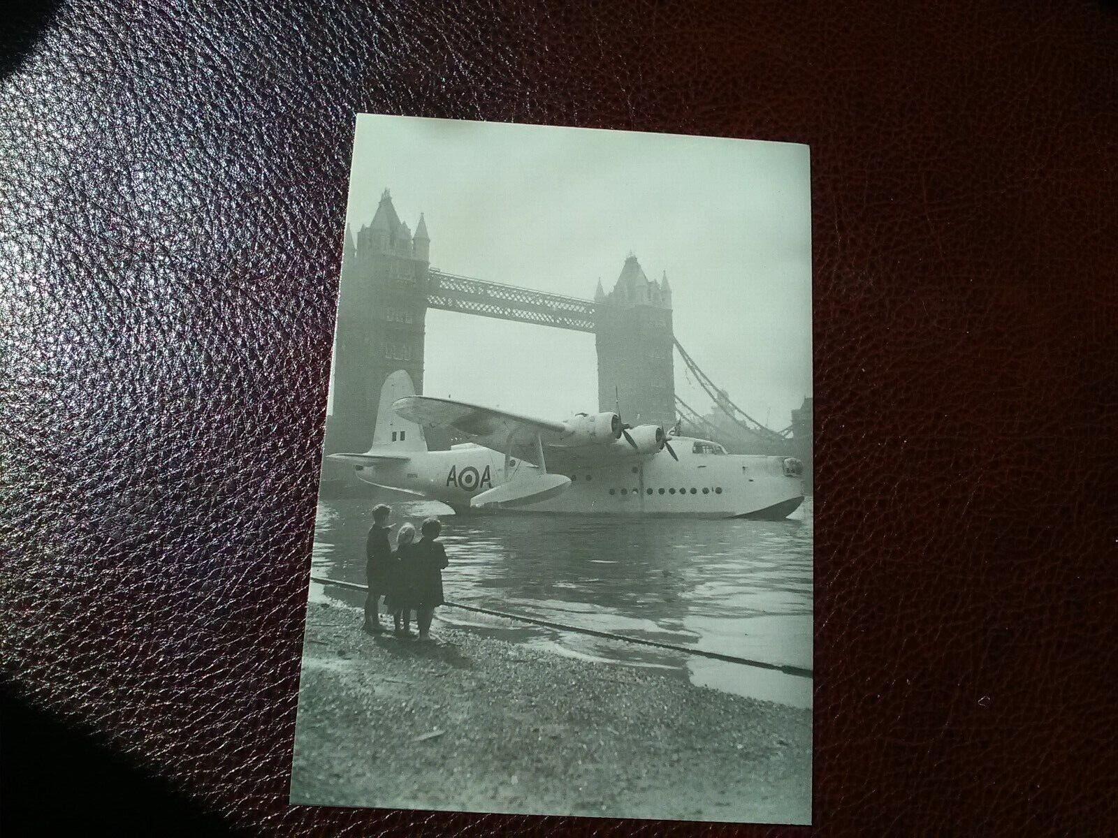 House Clearance - Aircraft Service. Seaplane series 1, BBC Hulton Picture Library. Sunderland MKv