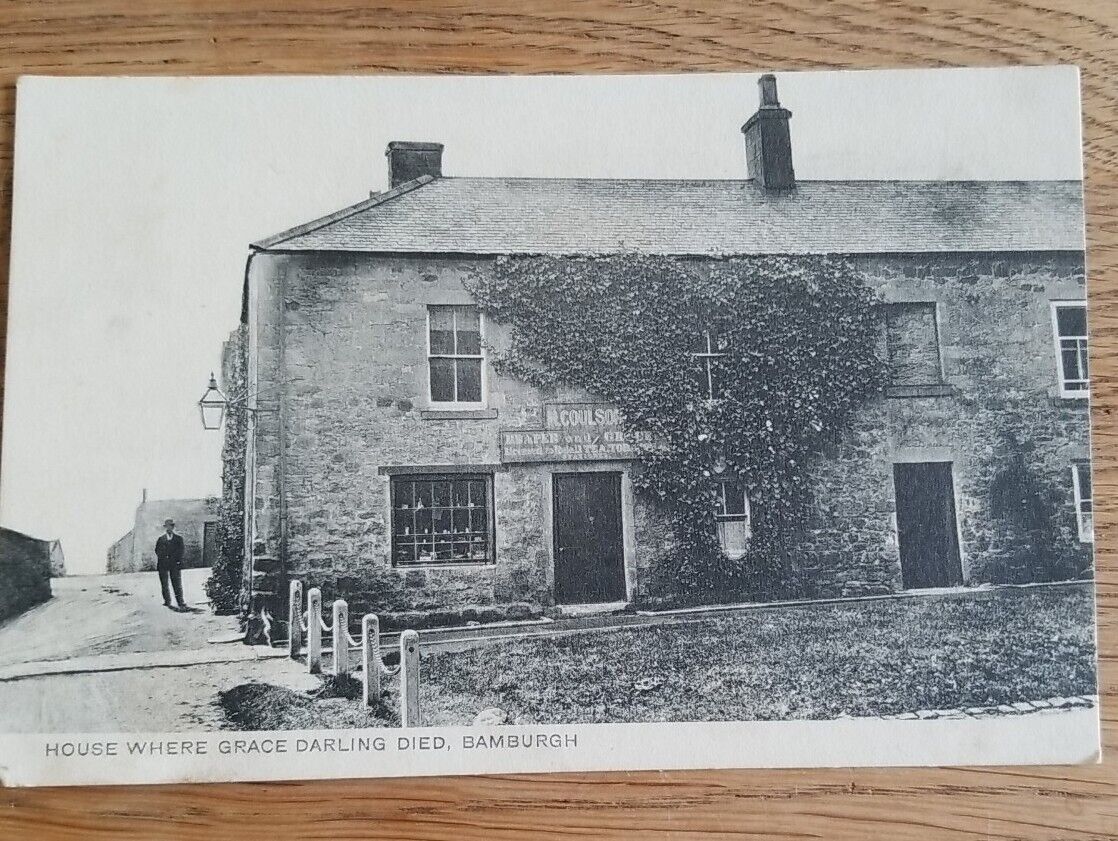 House Clearance - Vintage Photo Service where Grace Darling died. Bamburgh Northumberland 🇬🇧